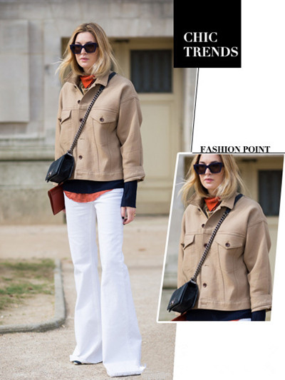 卡其色短款风衣怎么搭配_卡其色短款风衣搭配