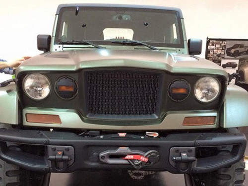 jeep名车品牌crew chief 715概念车实车图曝光