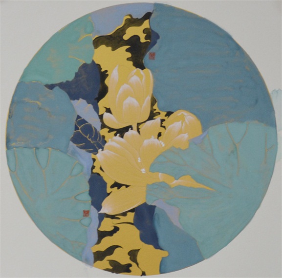 云裳花容:工笔画展在《中国书画》美术馆开幕