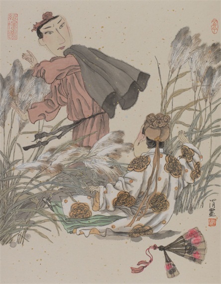 马小娟绘制《红楼梦》一百二十回目全集展