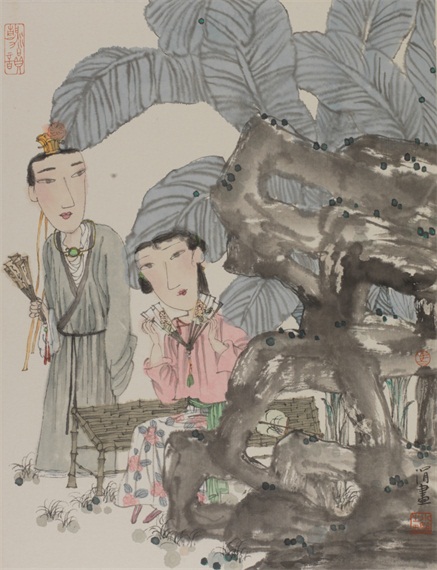 马小娟绘制《红楼梦》一百二十回目全集展