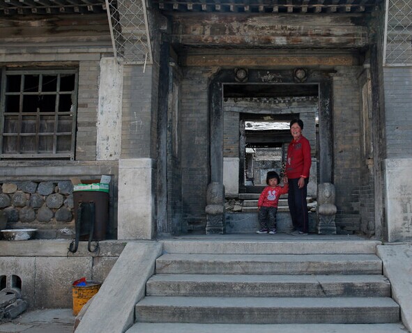 水峪村古宅最具代表性的是杨家大院.