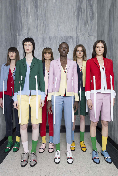 thom browne服装品牌释出2017早春度假系列