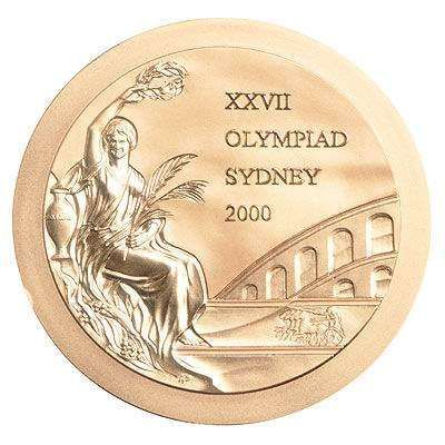 2000年悉尼奥运会奖牌图片