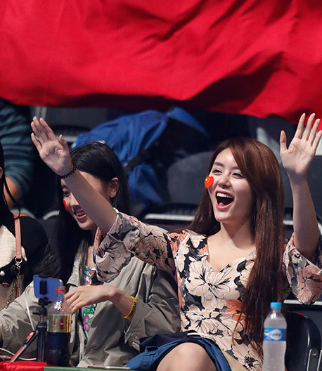 盘点里约奥运赛场上的"高颜值"观众-第6页