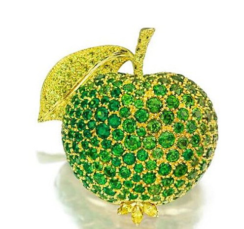 "遇上"钻石宝石后水果也变得"傲娇" 我只看看就好-金投网 (手机金投网