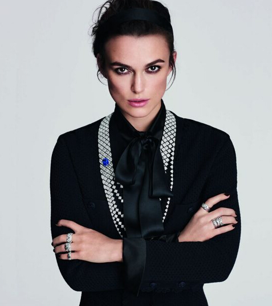 早前,香奈儿(chanel)公布将邀请英国女星凯拉奈特莉(keira knightley)