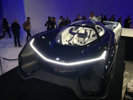 法拉第未来举行发布会 未来将推出量产车
