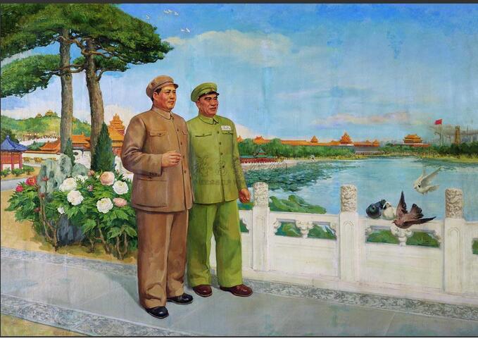 毛主席和朱德总司令布面油画拍卖价格是多少？