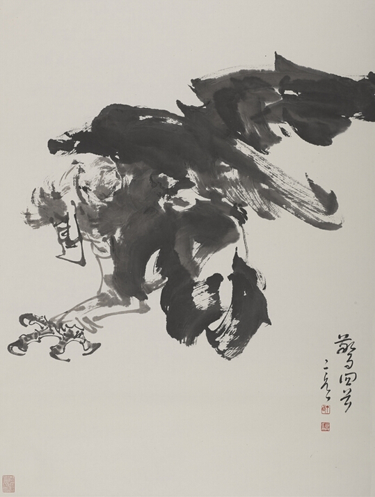 “天马腾云·戈翁写逸”丁二兵书画展作品欣赏