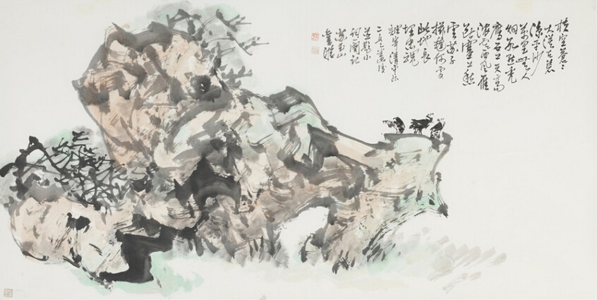 “天马腾云·戈翁写逸”丁二兵书画展作品欣赏