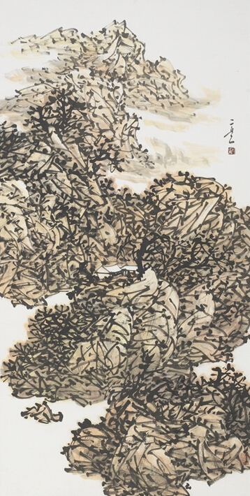 “天马腾云·戈翁写逸”丁二兵书画展作品欣赏