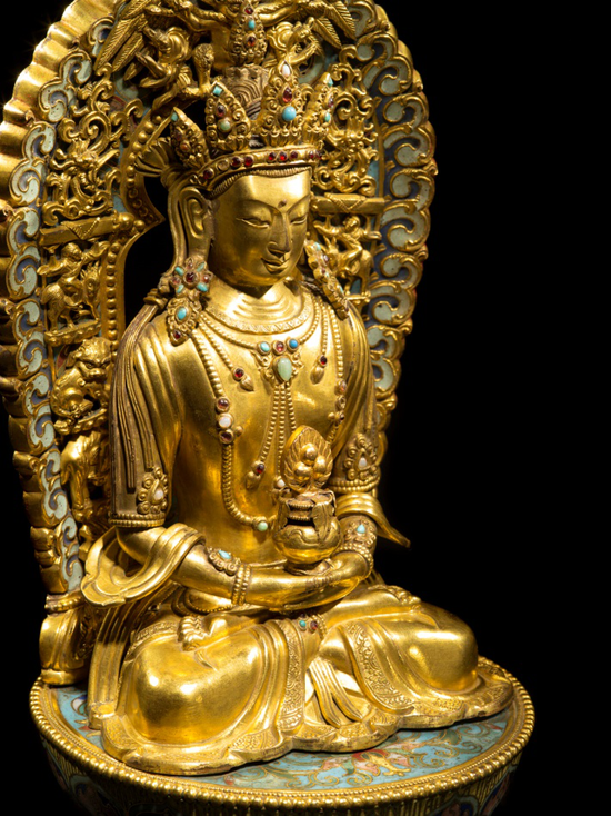 清乾隆掐丝珐琅佛像将惊艳亮相北京东正秋拍-第3页