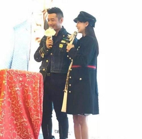 baby挺大肚为黄晓明庆生 教主喜当爹