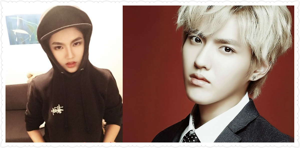 美女化吴亦凡仿妆相似度99% 论仿妆技术哪家强?