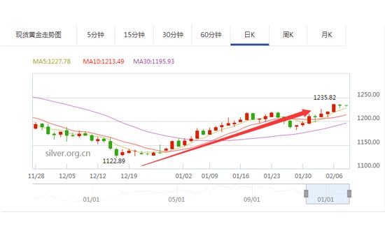 金价累计上涨7% 今年是投资黄金好时机？