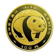1983年熊猫金币赏析