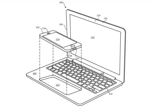 苹果新专利：iphone或iPad秒变笔记本 
