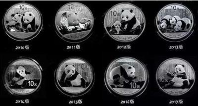 2017年熊猫银币最新市场价格参考