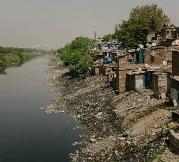 世界上环境污染最严重的城市之一印度德里
