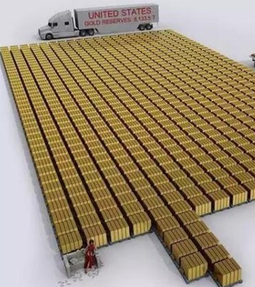 5吨,说道这里,5000吨黄金就相当于大半个美国了  6/ 9