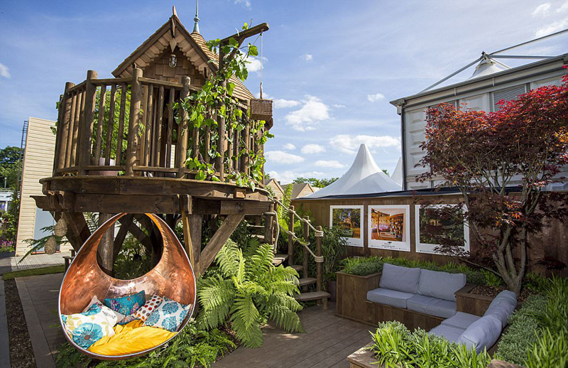 英豪华树屋引名流竞拍