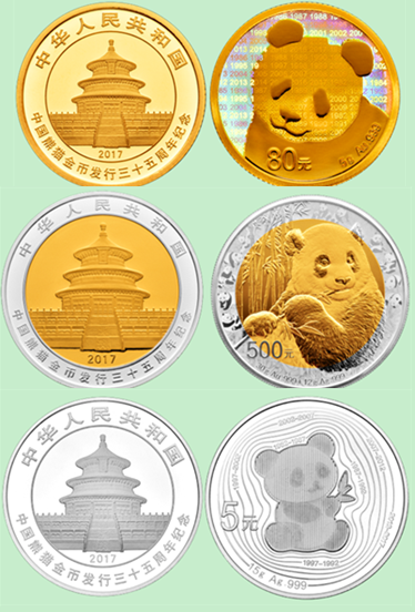 熊猫35周年金银纪念币发行在即 你准备好了吗?