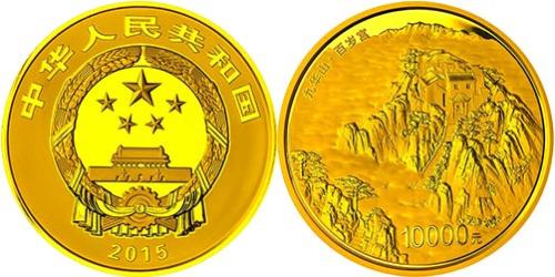 大愿九华 佛佑天下：鉴赏中国佛教圣地九华山1公斤金币