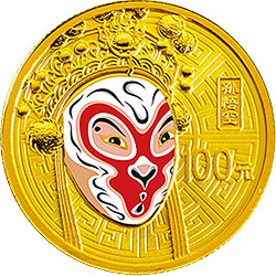 2012年最受群众喜爱的金质纪念币：脸谱再添彩 双币齐争辉