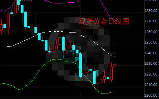 美联储加息预期下降 现货黄金将上行