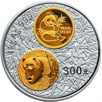 中国“币中币”之熊猫纪念币 当之无愧的现代珍品