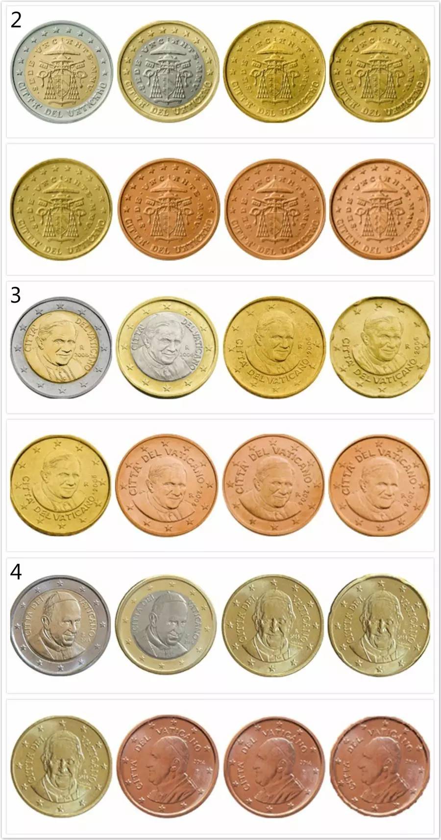 欧元硬币图片赏析