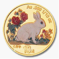 鉴赏历年兔生肖金银币 各有精妙 表现上佳