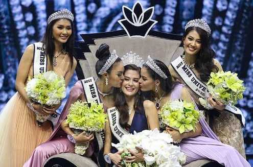 泰国环球小姐冠军 不仅身材高挑还会四门语言