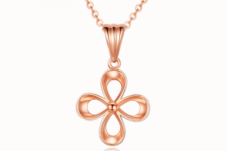 1cm 约0.3g 图案/形状:其他 贵金属成色:18k金 款式:吊坠/项链  3/ 5