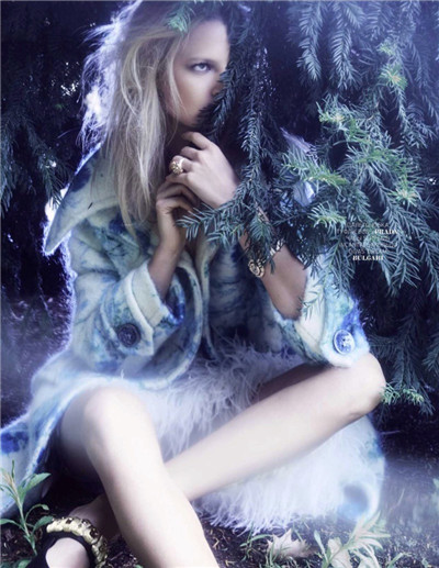 超模Elisabeth Erm登上《Marie Claire》杂志9