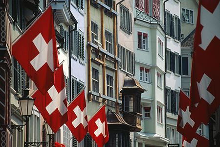 瑞士央行成全球最热股票 一个月上涨45%