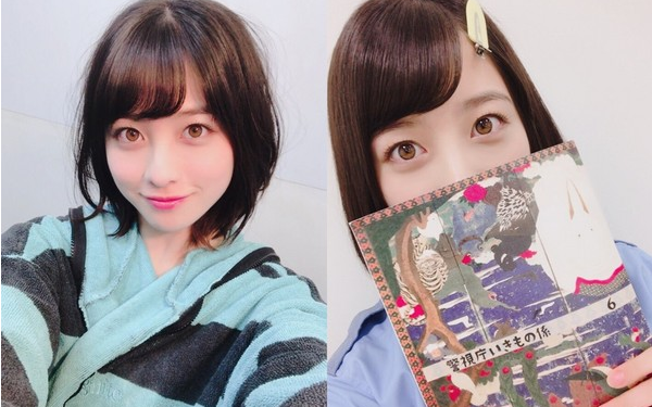 千年一遇美少女：娇小身材穿上蓝制服宛若COSPLAY