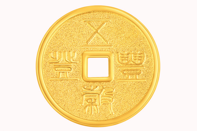 材质:未镶嵌素金 重量:2g 图案/形状:其他 贵金属成色:足金 款式:金币