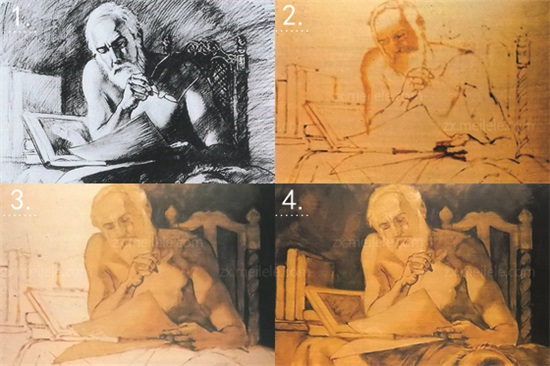 油画人物怎么画?