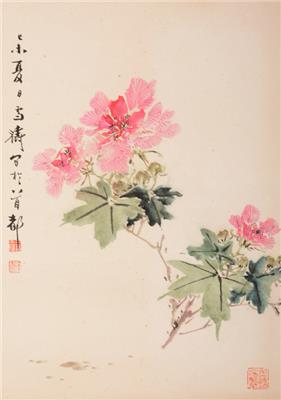 王雪涛花卉作品现身晟永拍卖