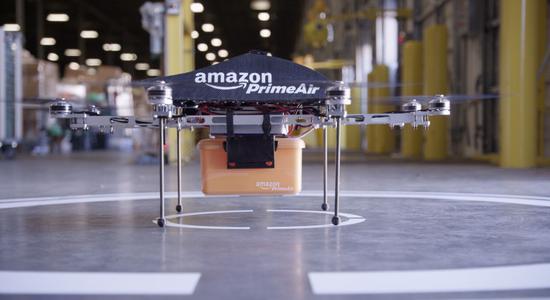亚马逊申请新专利 使用无人机运送电动汽车电池充电器