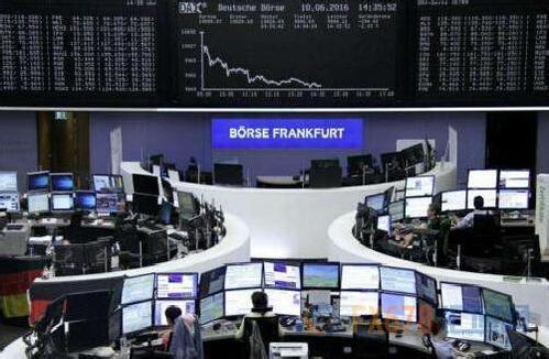 欧股周一收涨 西班牙股市走低