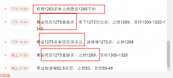 黄金今日建议回踩1280之下依旧是买入机会