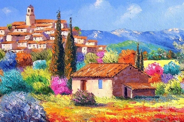 手绘油画有什么特点?