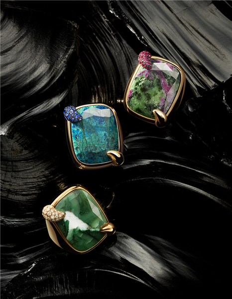 宝曼兰朵珠宝匠心呈献Ritratto系列50周年特别版宝石戒指