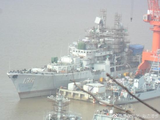 中国海军现代舰接受改造 增强战斗力更能够适应当前的体系环境