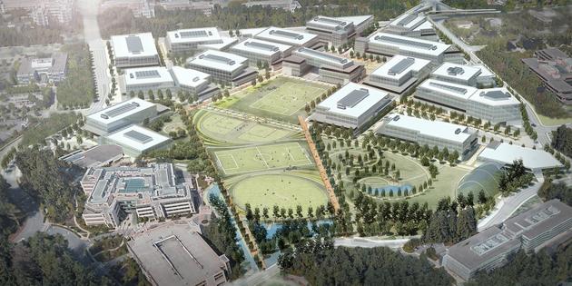 微软斥资数十亿美元 计划翻修总部园区