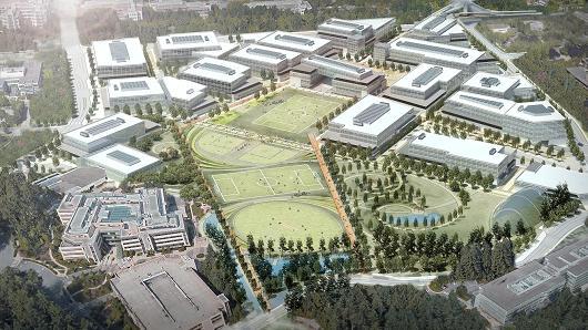 微软计划斥数十亿美元 对雷德蒙德市主园区大规模改造