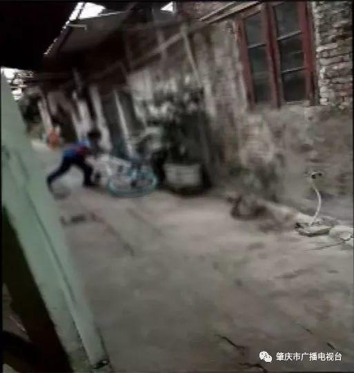 中学生当街殴打残疾母亲 觉得被母亲跟着很丢人